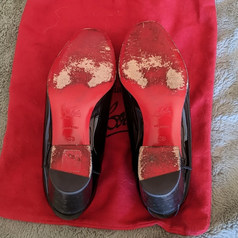 Christian Louboutin patent leather loafers - Picture 4 of 10